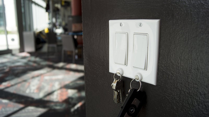 key smart KeyCatch Magnetic Key Holder, Screw-In, White (Pack of 3) - Image 3